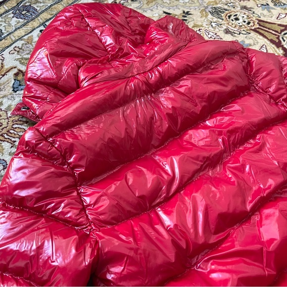 Moncler Red Boys Coat - Picture 6 of 13